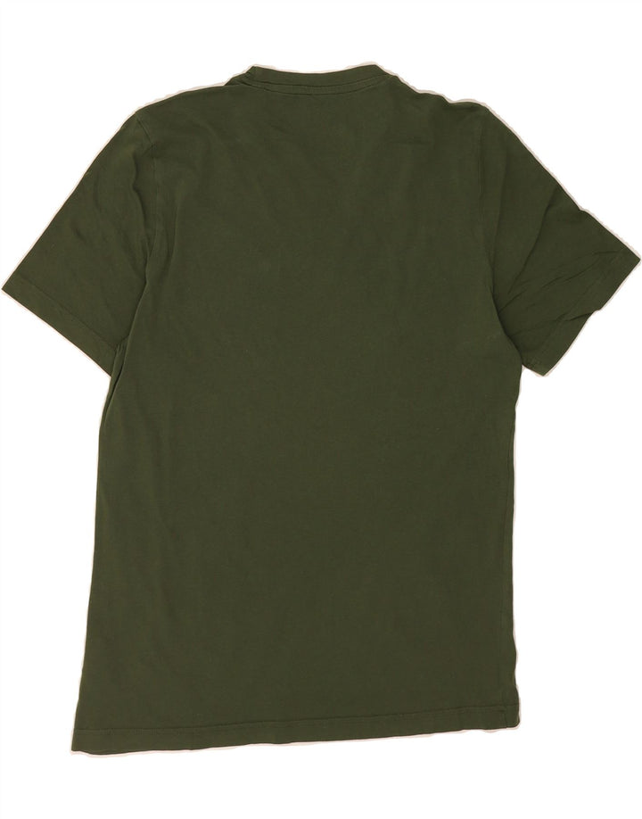 REEBOK Mens Graphic T-Shirt Top Medium Green Cotton Vintage Reebok and Second-Hand Reebok from Messina Hembry 