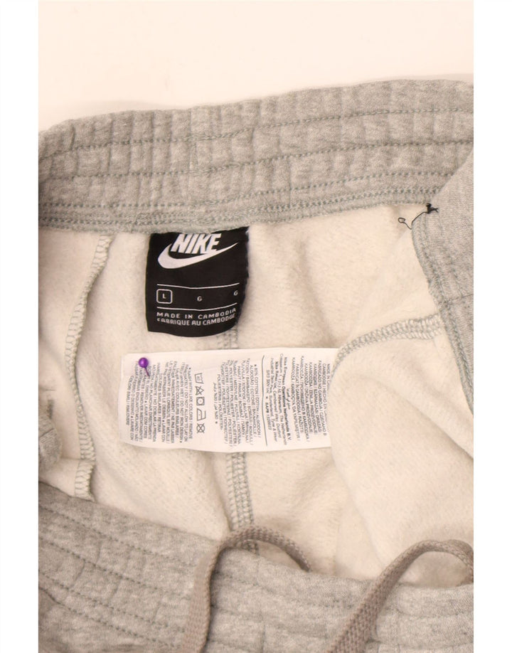 Pantaloni da tuta da uomo Nike Joggers grandi in cotone grigio
