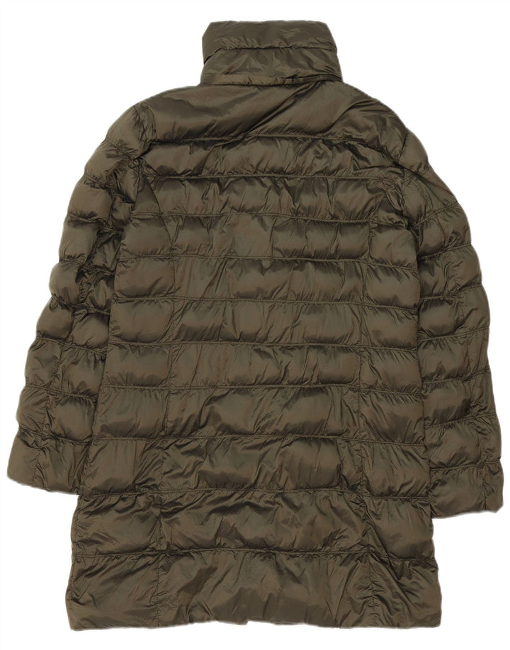 Cappotto imbottito da donna Massimo Dutti UK 18 XL Poliestere kaki