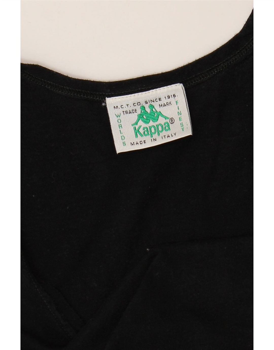 Canotta da donna Kappa UK 14 grande cotone nero