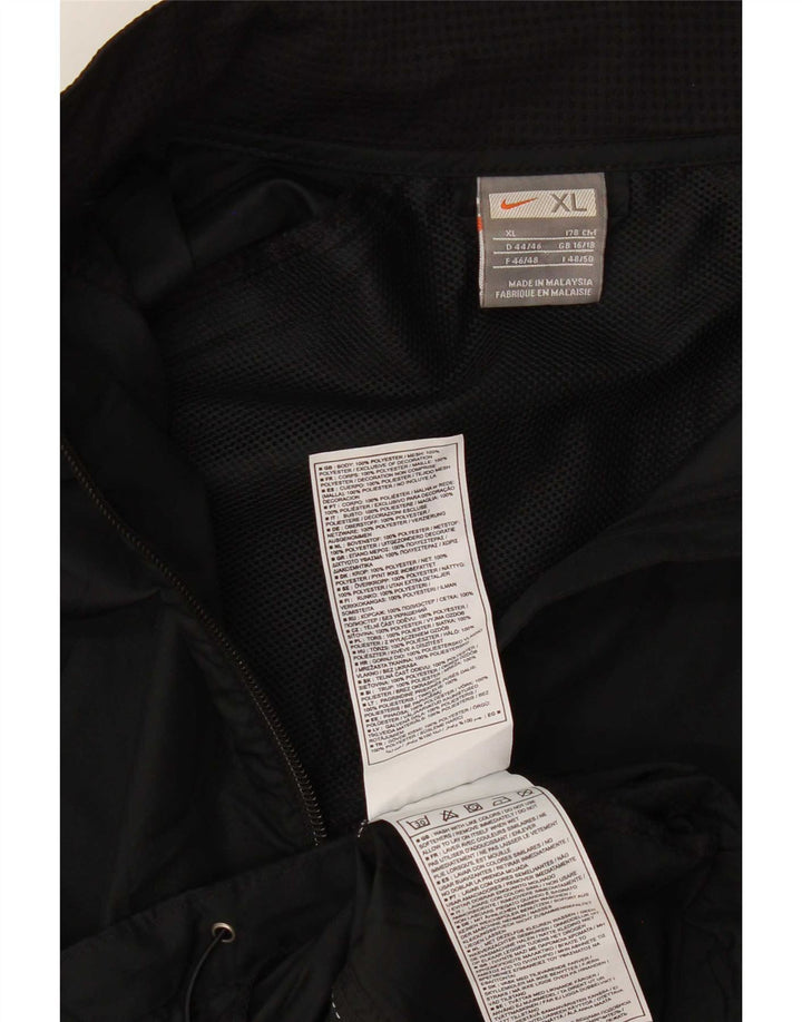 Giacca da tuta da donna Nike UK 16/18 XL Poliestere nero