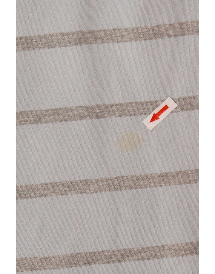 Felpa oversize da donna Ralph Lauren UK 12 a righe blu medio