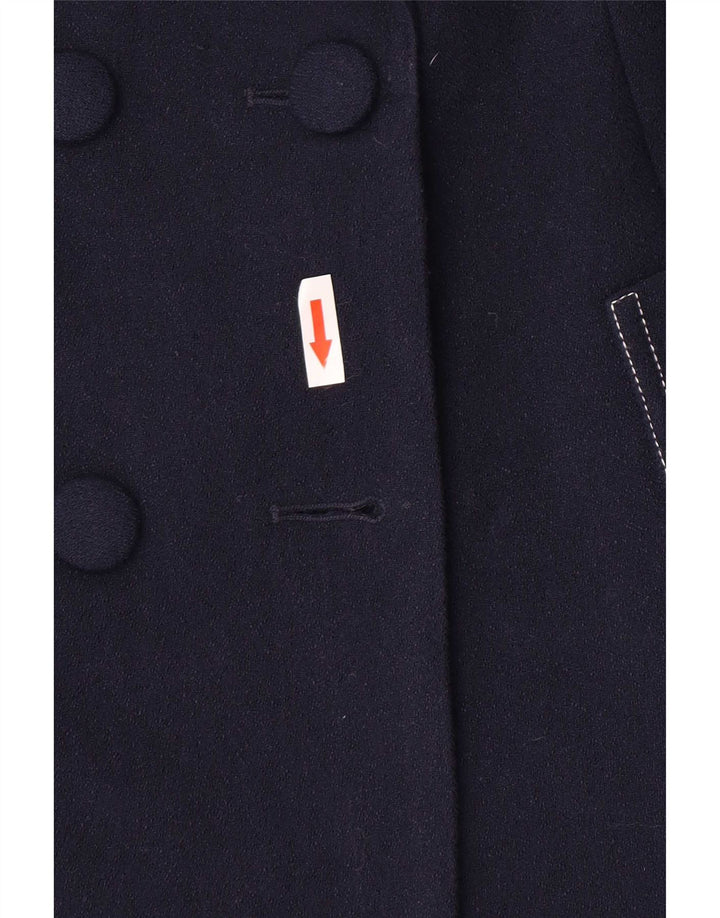 Sisley Giacca blazer doppiopetto da donna IT 46 Large Blu navy