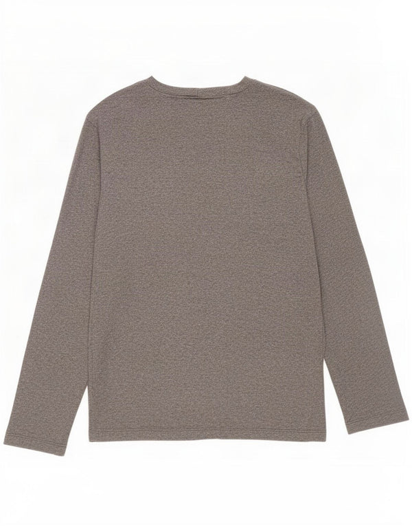 Benetton Ragazzi Peanuts Graphic Top Manica Lunga 10-11 Anni XL Grigio Natale