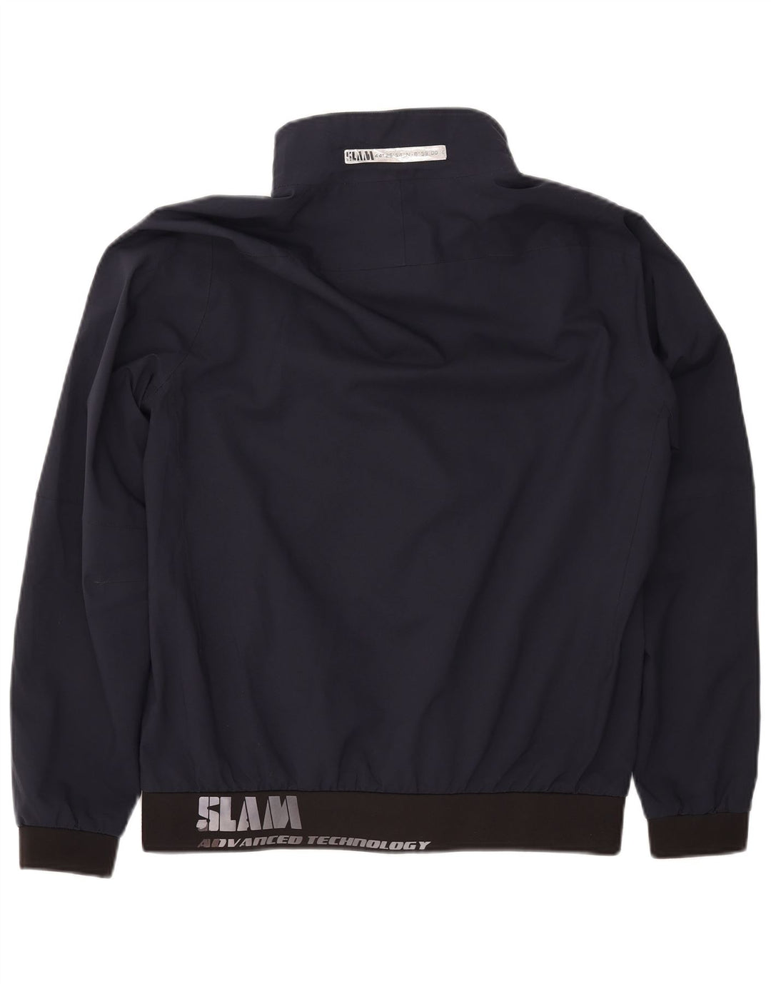 Giacca bomber grafica da uomo SLAM UK 40 grande poliestere blu navy