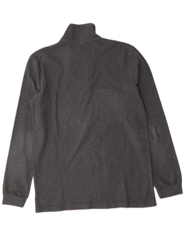 Maglione in pile da uomo con zip e collo Champion 2XL poliestere grigio