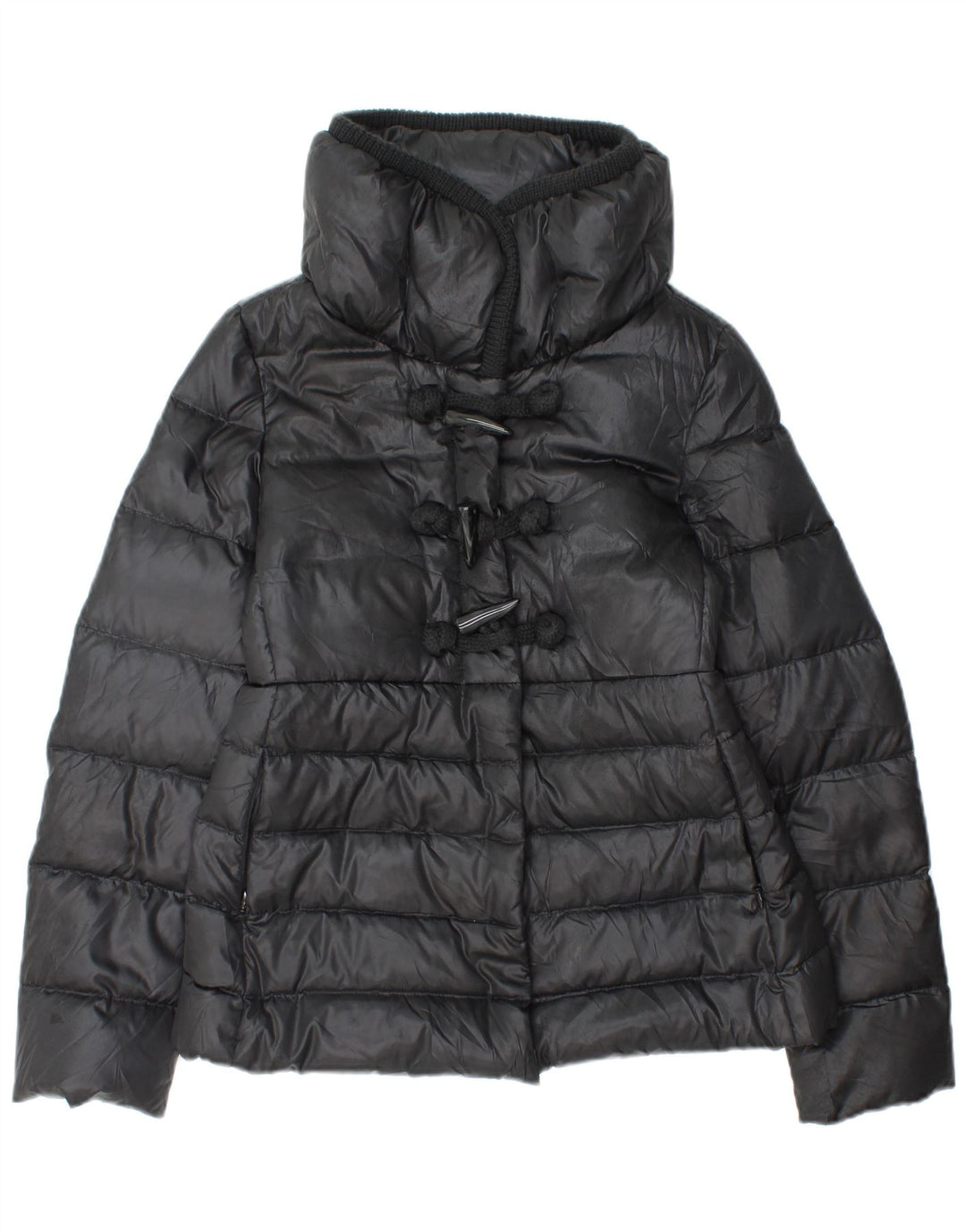 Piumino Donna Sisley IT 38 XS Blu Navy Poliestere