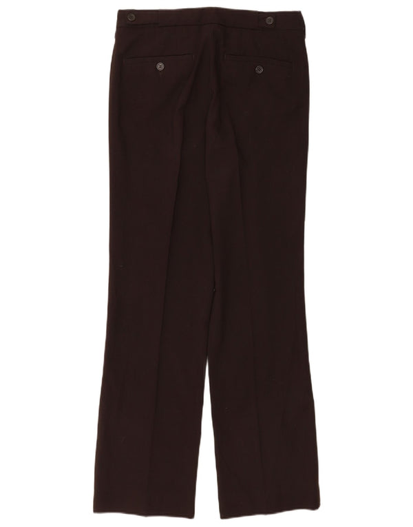 Pantaloni casual dritti da uomo Zara EU 38 Small W30 L30 Poliestere marrone