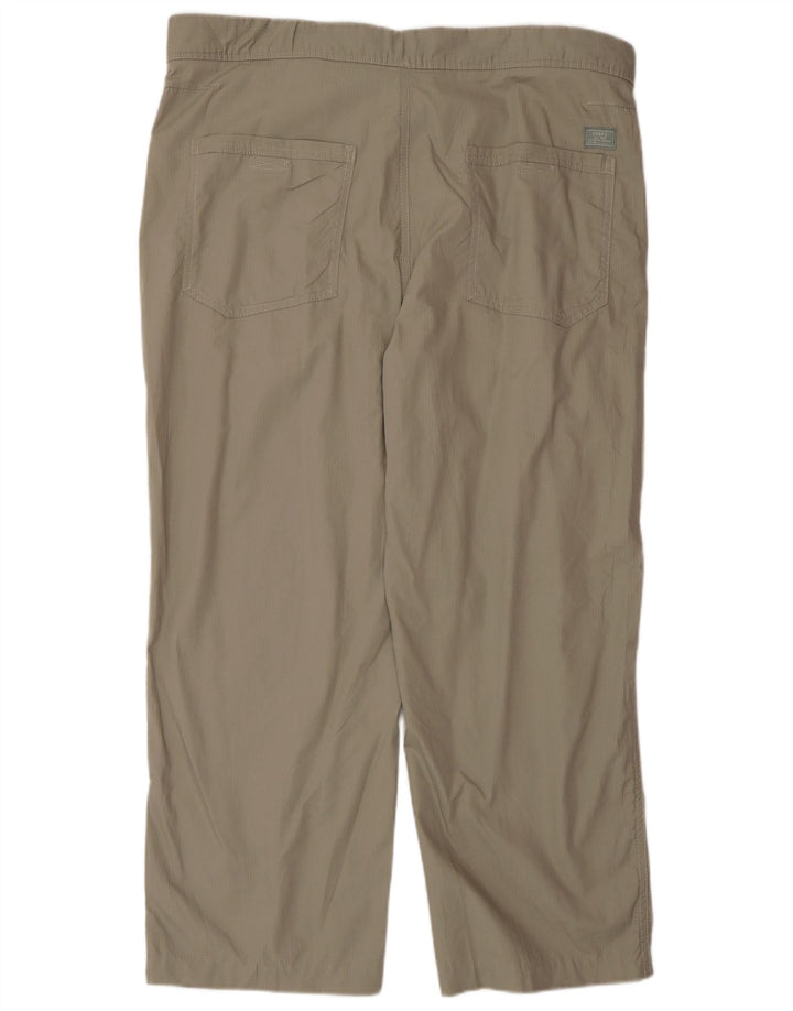 Pantaloni chino dritti da uomo Chaps W36 L32 in cotone grigio