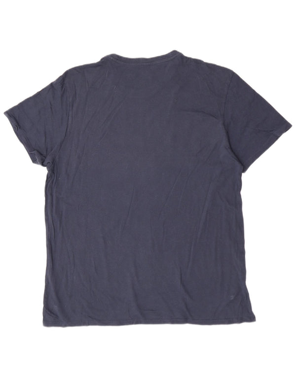 T-shirt grafica Levi's da uomo 501 Top 2XL Blu navy a blocchi di colore