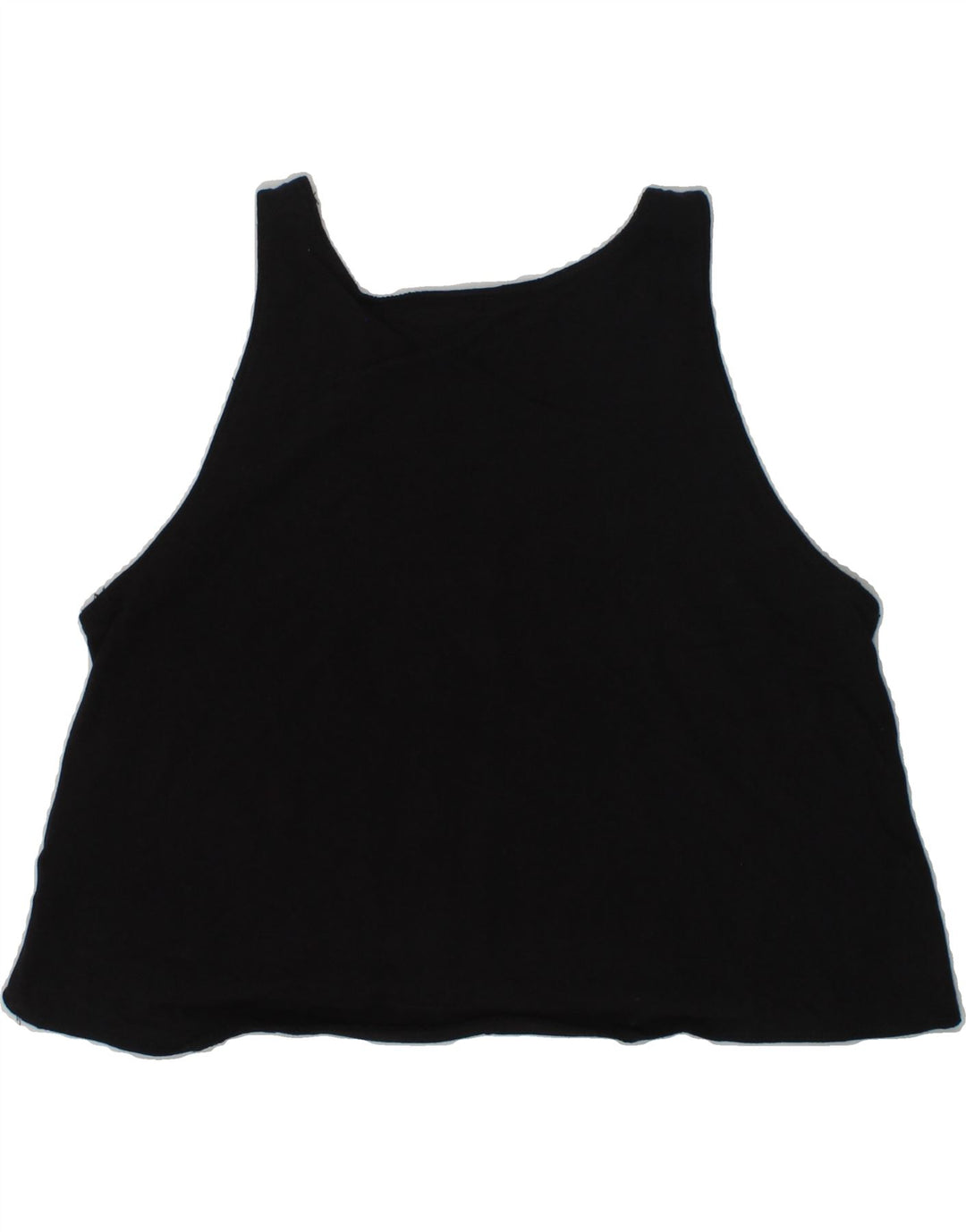 CHAMPION Girls Graphic Vest Top 7-8 Years Small Black | Vintage Champion | Thrift | Second-Hand Champion | Used Clothing | Messina Hembry 