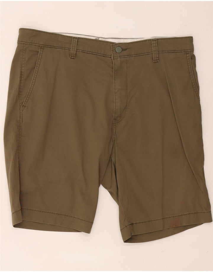 Pantaloncini chino da uomo Levi's W36 grandi in cotone kaki