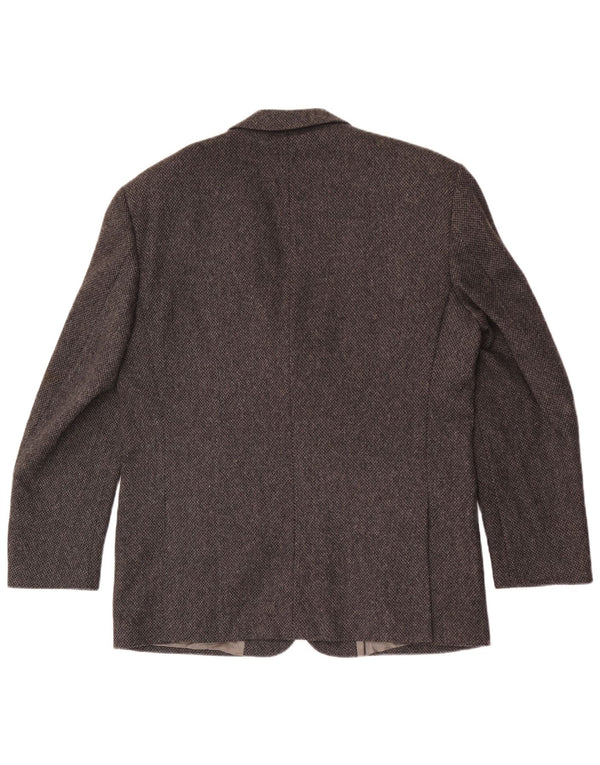 Giacca Blazer da Uomo a 3 Bottoni Stefanel IT 52 XL Lana Grigia