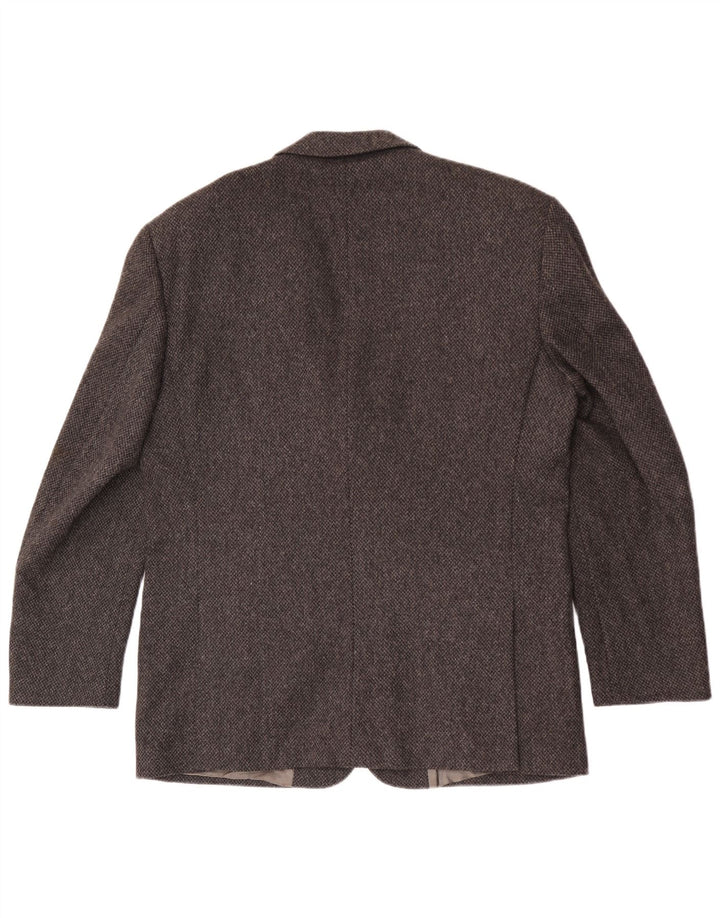 Giacca Blazer da Uomo a 3 Bottoni Stefanel IT 52 XL Lana Grigia