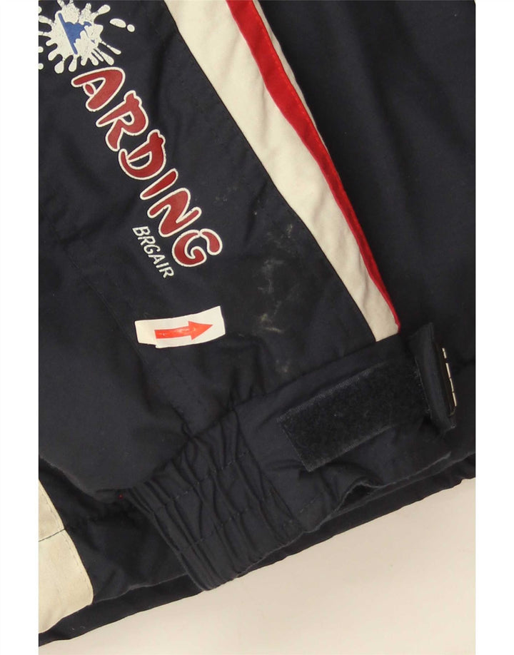 Giacca da sci Brugi per ragazzi 12-13 anni XL Blu navy Colourblock in poliammide