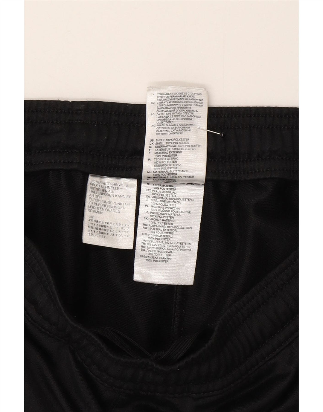 Pantaloni da tuta da uomo Adidas Joggers XS poliestere nero