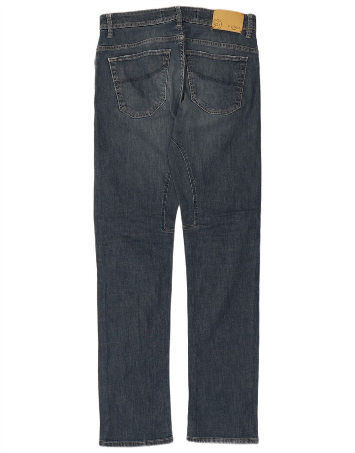 Jeans dritti da uomo SIVIGLIA W32 L32 in cotone blu