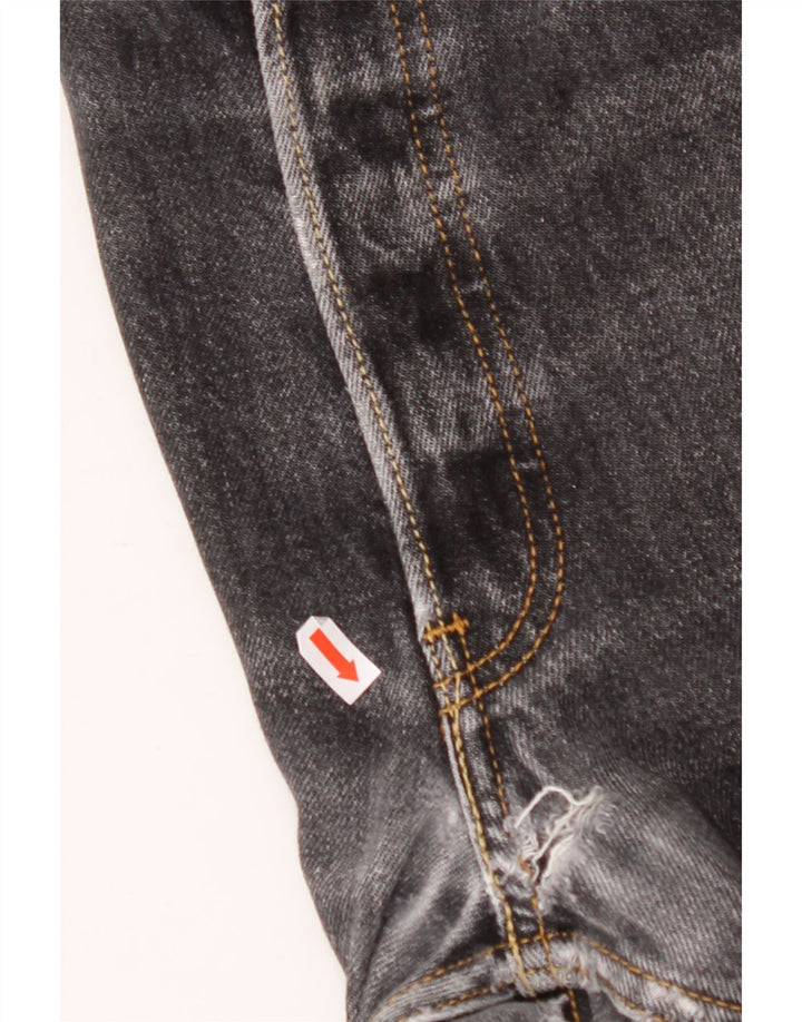 LEVI'S Jeans dritti da uomo 501 W32 L32 cotone nero