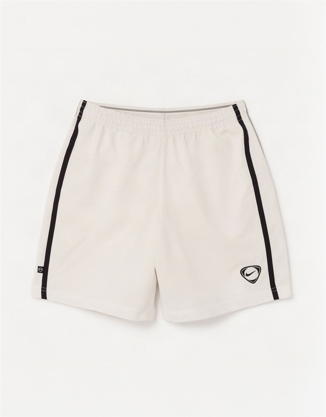 Pantaloncini sportivi da uomo Nike UK 31/33 Poliestere bianco medio