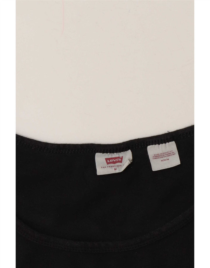 T-shirt da donna Levi's Top UK 14 media nera