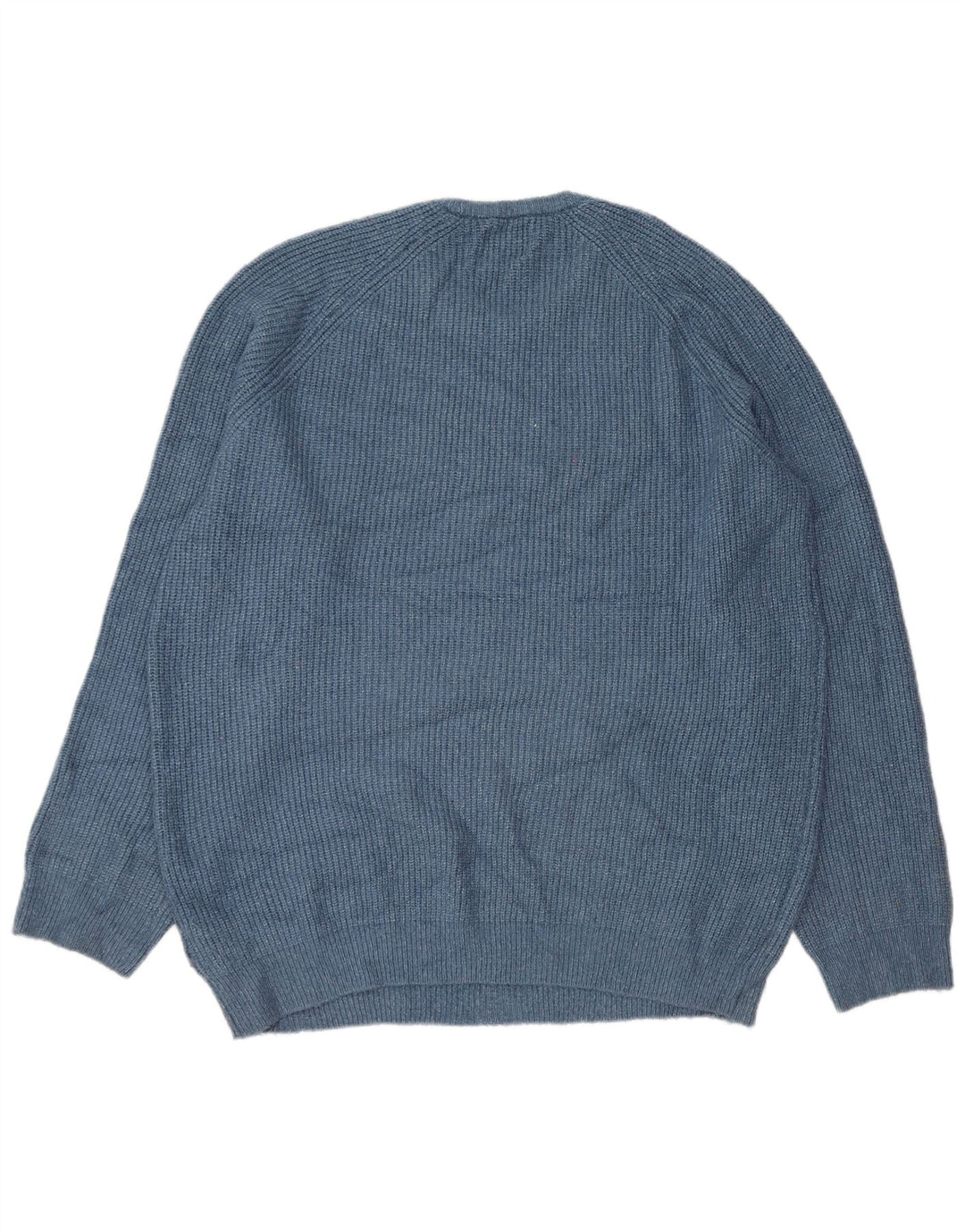Maglione maglione girocollo da uomo Marks & Spencer 2XL blu poliammide