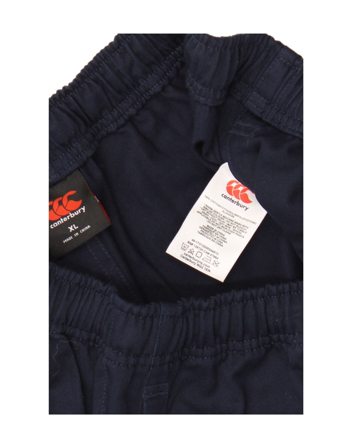 Pantaloncini da bagno da uomo CANTERBURY XL in cotone blu navy