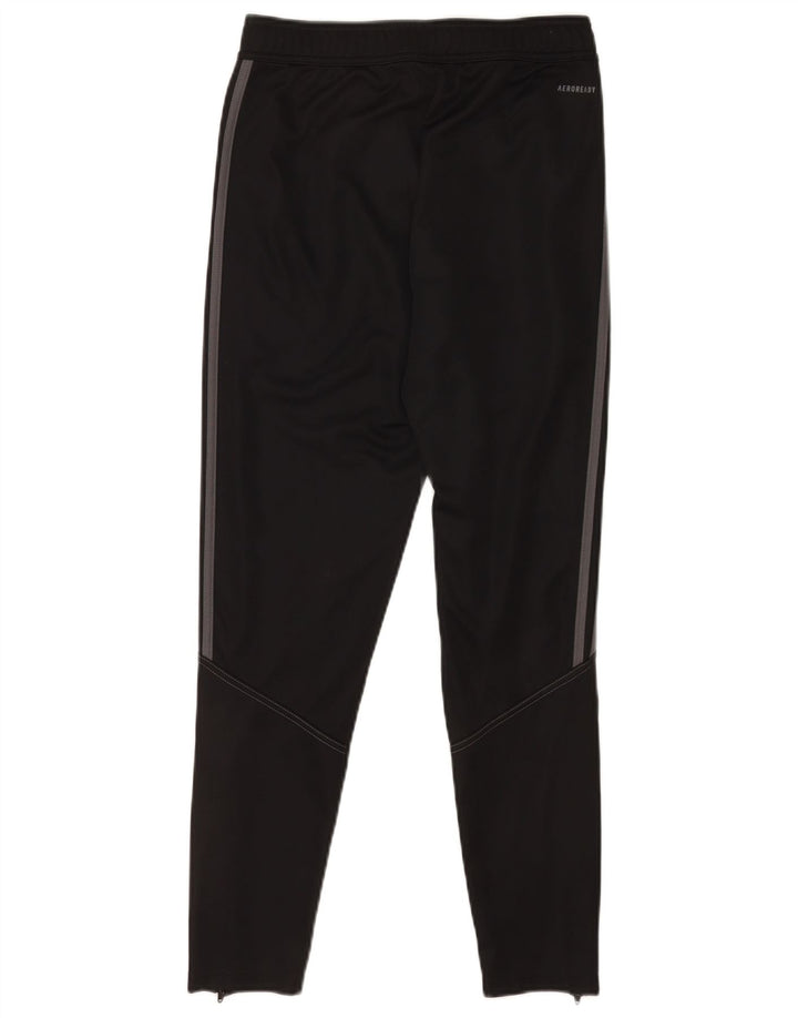 Pantaloni da tuta Adidas Aeroready da uomo piccoli in poliestere nero