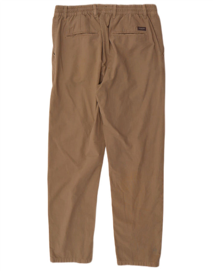 Pantaloni chino vestibilità regolare da uomo Carrera medi W32 L30 Beige