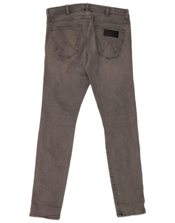 Jeans skinny Wrangler Bryson da uomo W30 L34 cotone grigio