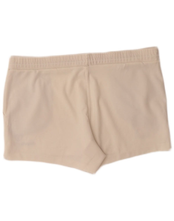 Pantaloncini sportivi grafici da uomo Sergio Tacchini IT 54 XL poliestere bianco