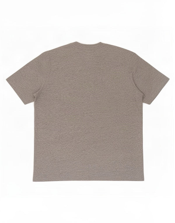 T-shirt grafica da uomo Champion Top grande grigio chiazzato