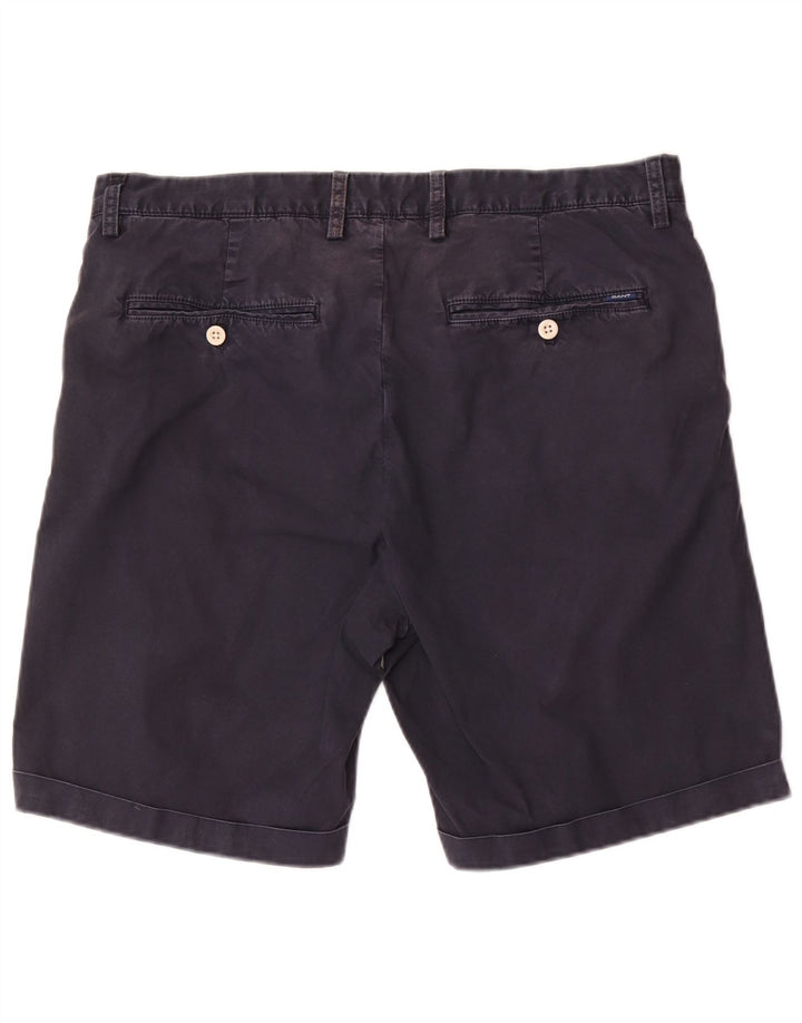 Pantaloncini chino da uomo Gant W36 grandi in cotone blu navy