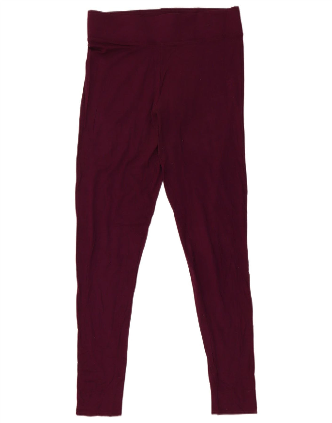Leggings da donna Marks & Spencer UK 10 piccoli in viscosa bordeaux