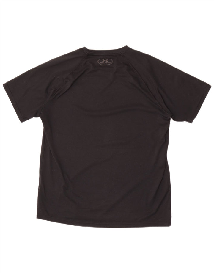 Maglietta da uomo Under Armour Top media nera