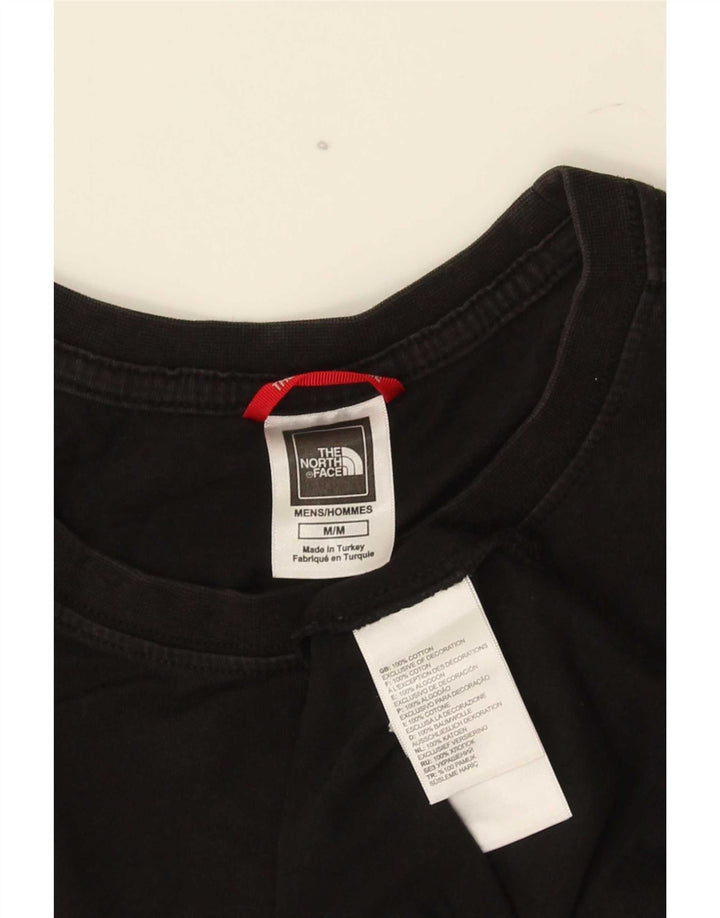 T-shirt grafica da uomo The North Face Top in cotone nero medio