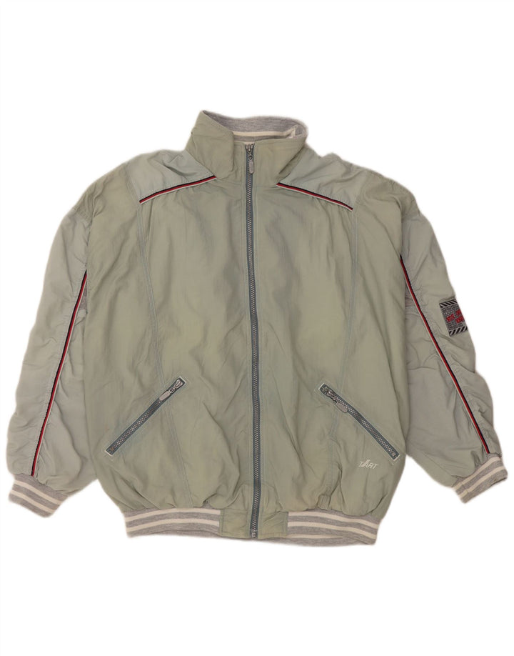 Giacca da tuta da uomo VINTAGE grande verde color block