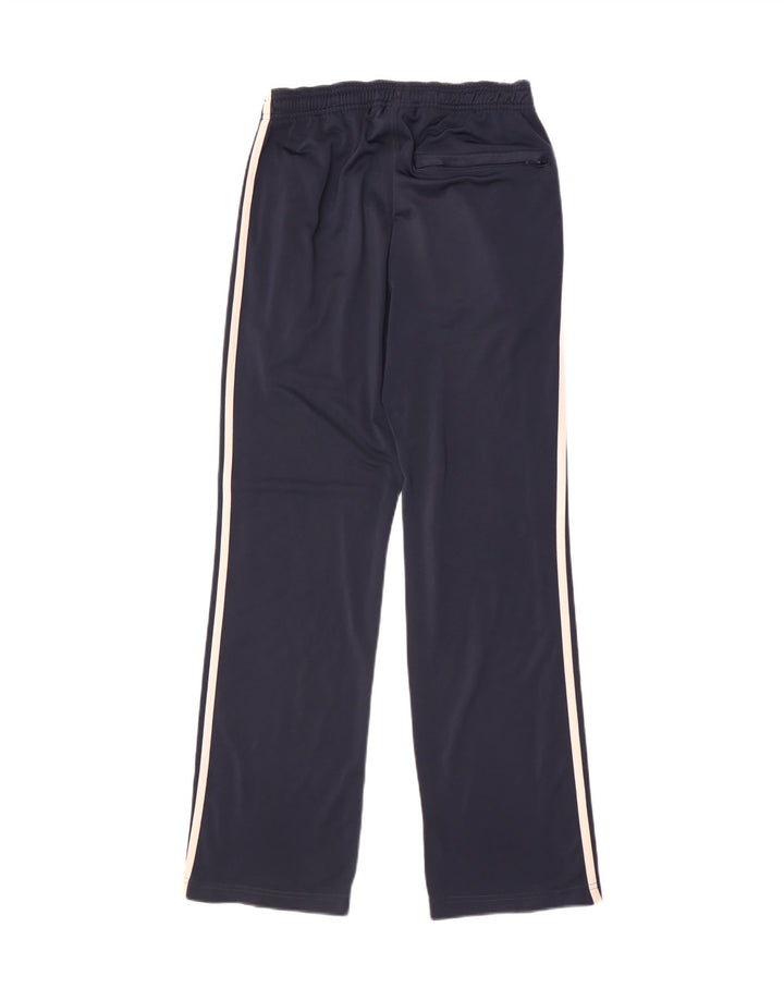 ADIDAS Boys Tracksuit Trousers 13-14 Years Navy Blue Polyester Vintage Adidas and Second-Hand Adidas from Messina Hembry 