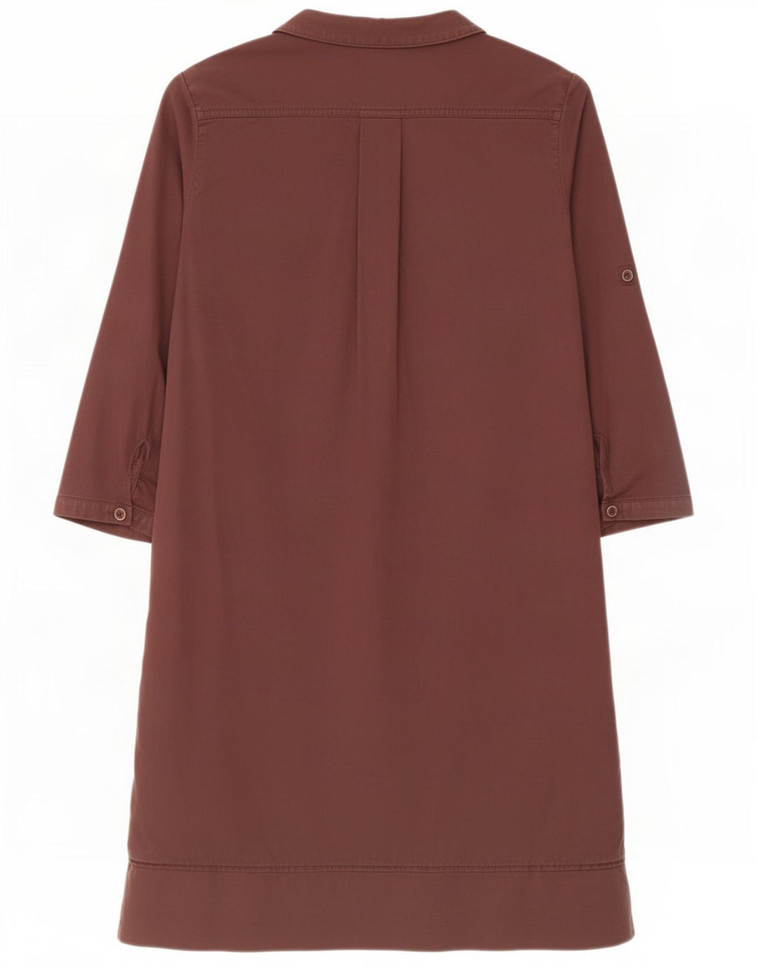 Abito a trapezio da donna con maniche a 3/4 Massimo Dutti EU 40 Marrone medio