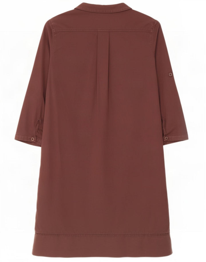Abito a trapezio da donna con maniche a 3/4 Massimo Dutti EU 40 Marrone medio