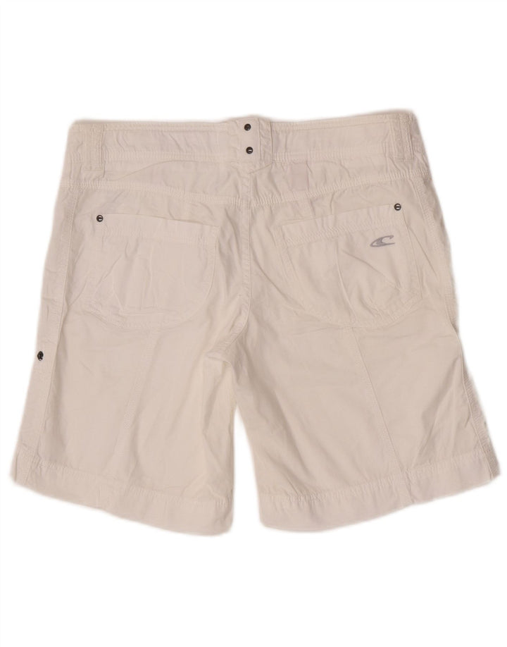 Pantaloncini casual da donna O'Neill W29 piccoli in cotone bianco