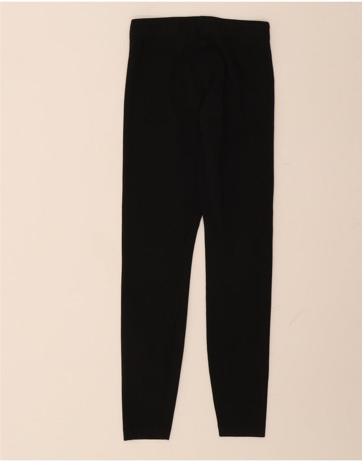 NIKE Womens Graphic Leggings UK 6 XS  Black Polyester Vintage Nike and Second-Hand Nike from Messina Hembry 