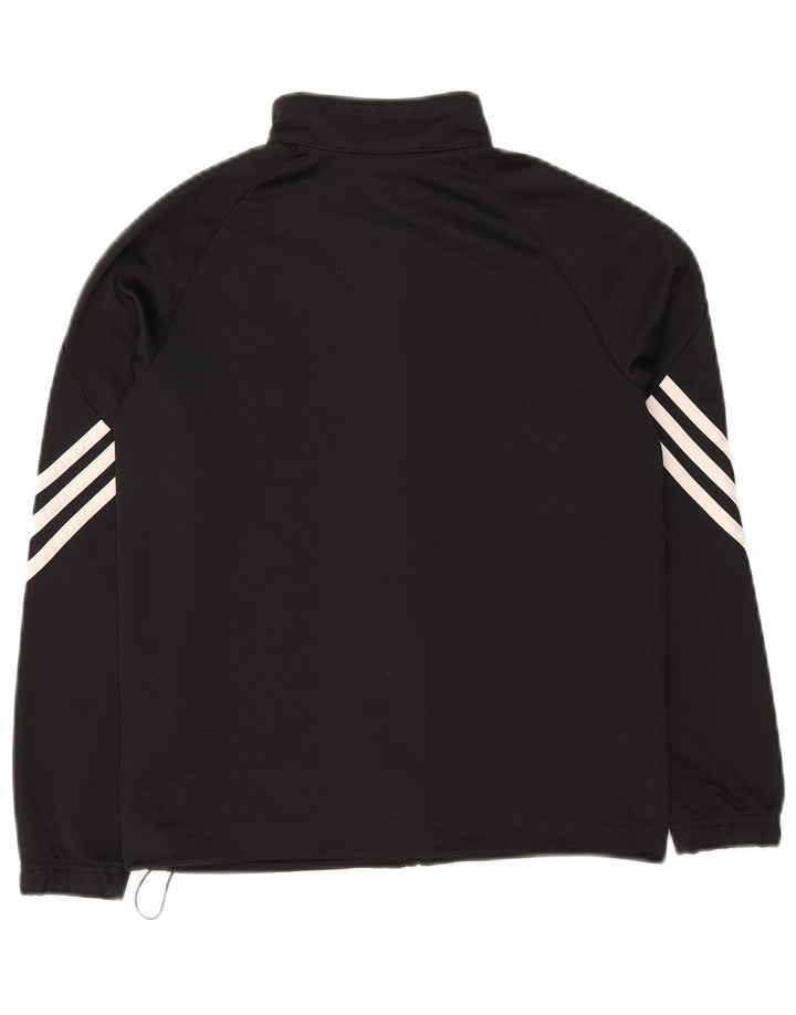 Giacca Top Tuta Adidas Bambina 9-10 Anni Poliestere Nera