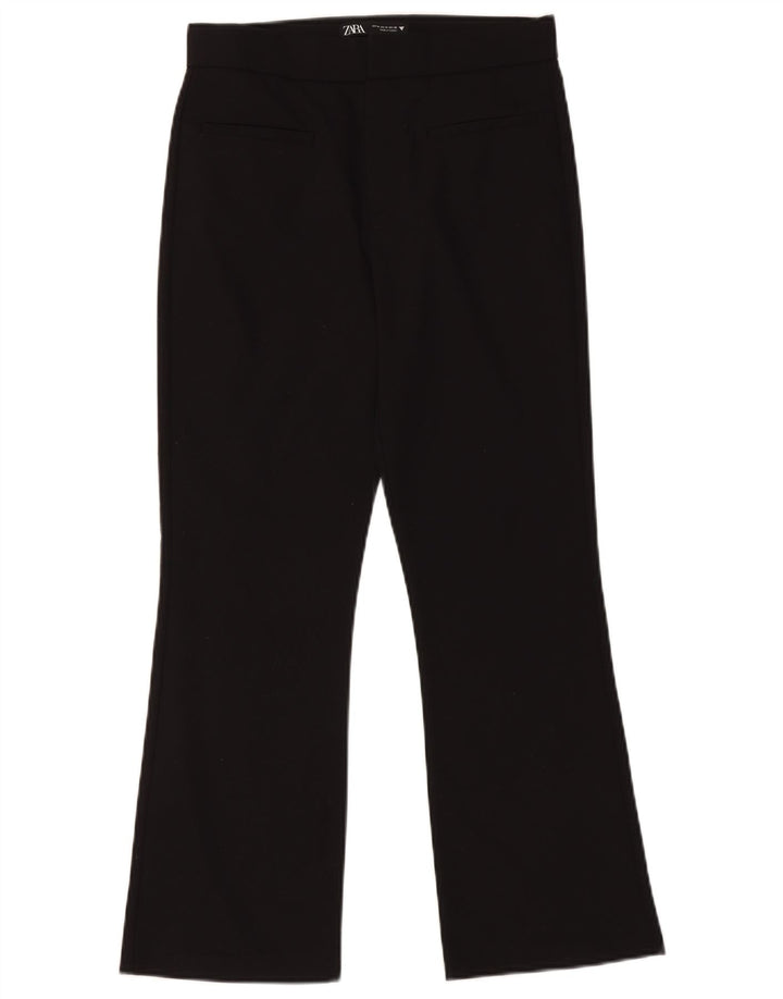 Pantaloni corti bootcut da donna Zara medi W28 L26 neri