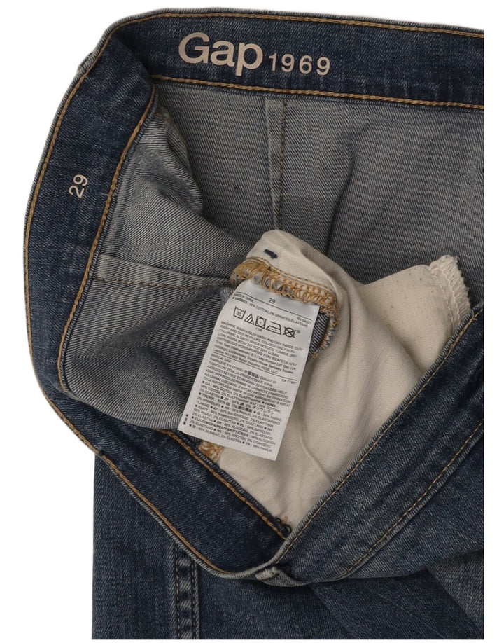 Gonna denim da donna GAP W29 cotone blu medio