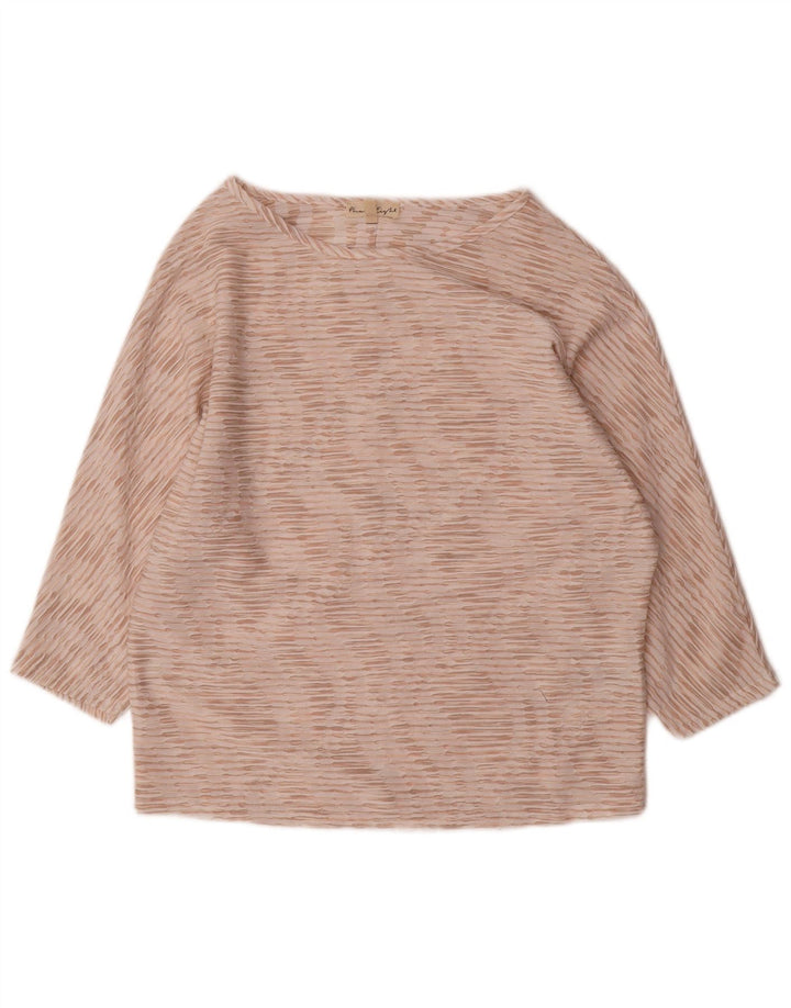 PHASE EIGHT Camicetta da donna con maniche a 3/4 UK 12 Poliestere rosa medio