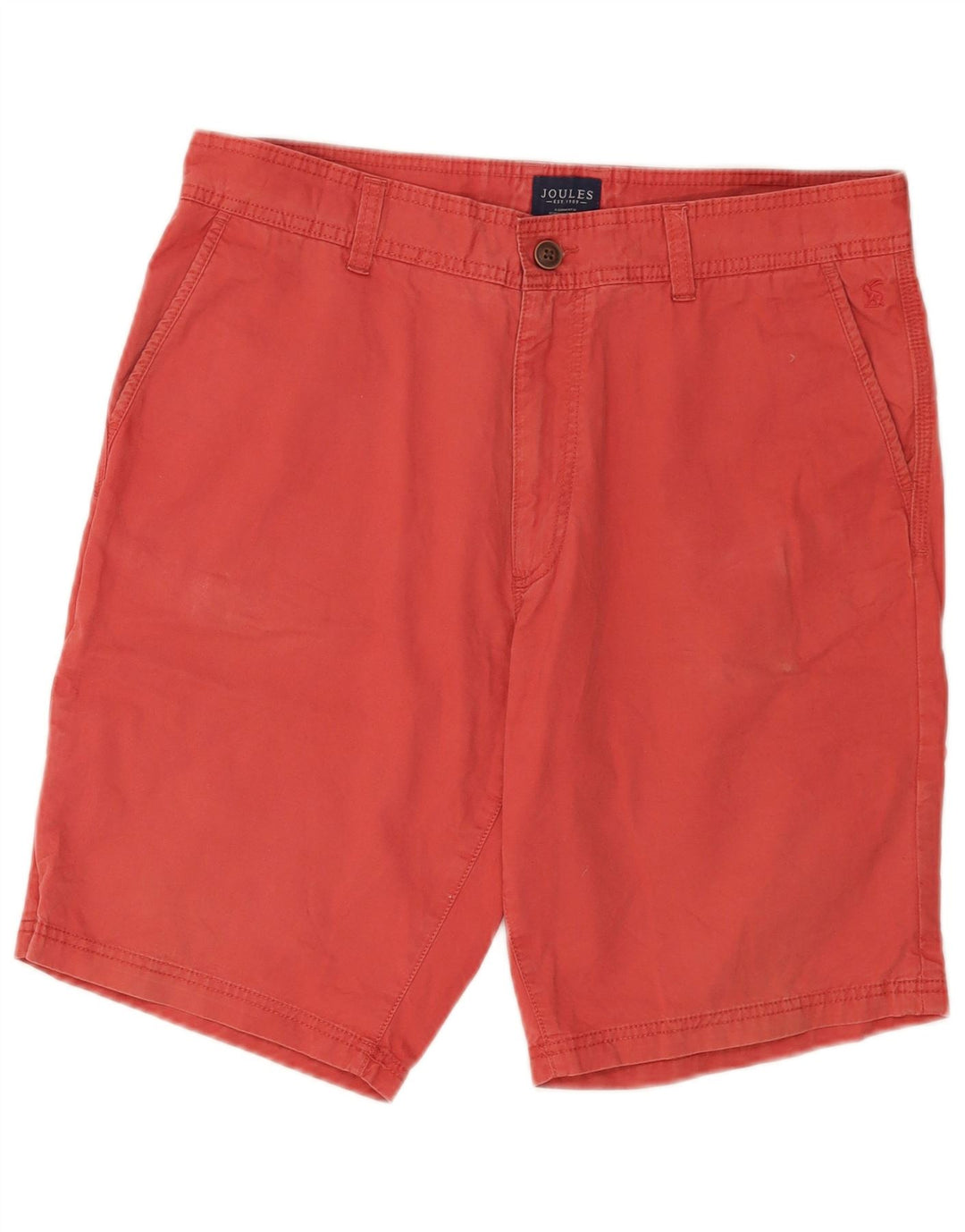 Pantaloncini chino da uomo Joules W34 grandi in cotone rosso