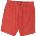Pantaloncini chino da uomo Joules W34 grandi in cotone rosso