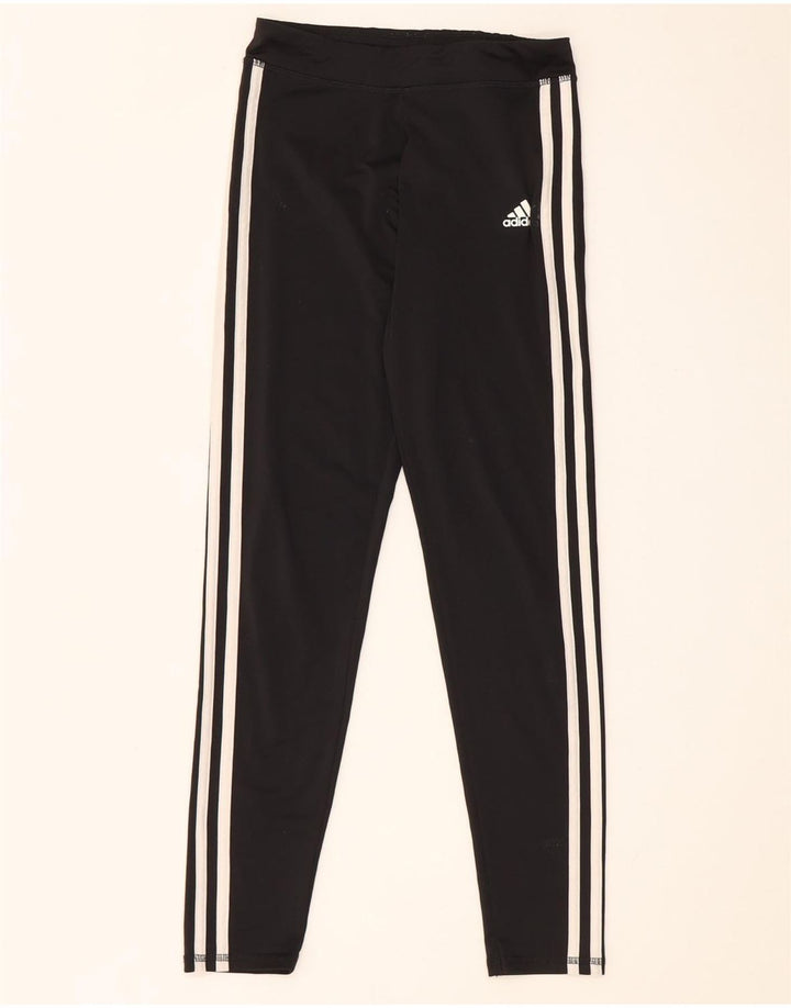 Leggings Adidas Bambina 13-14 Anni Poliestere Nero