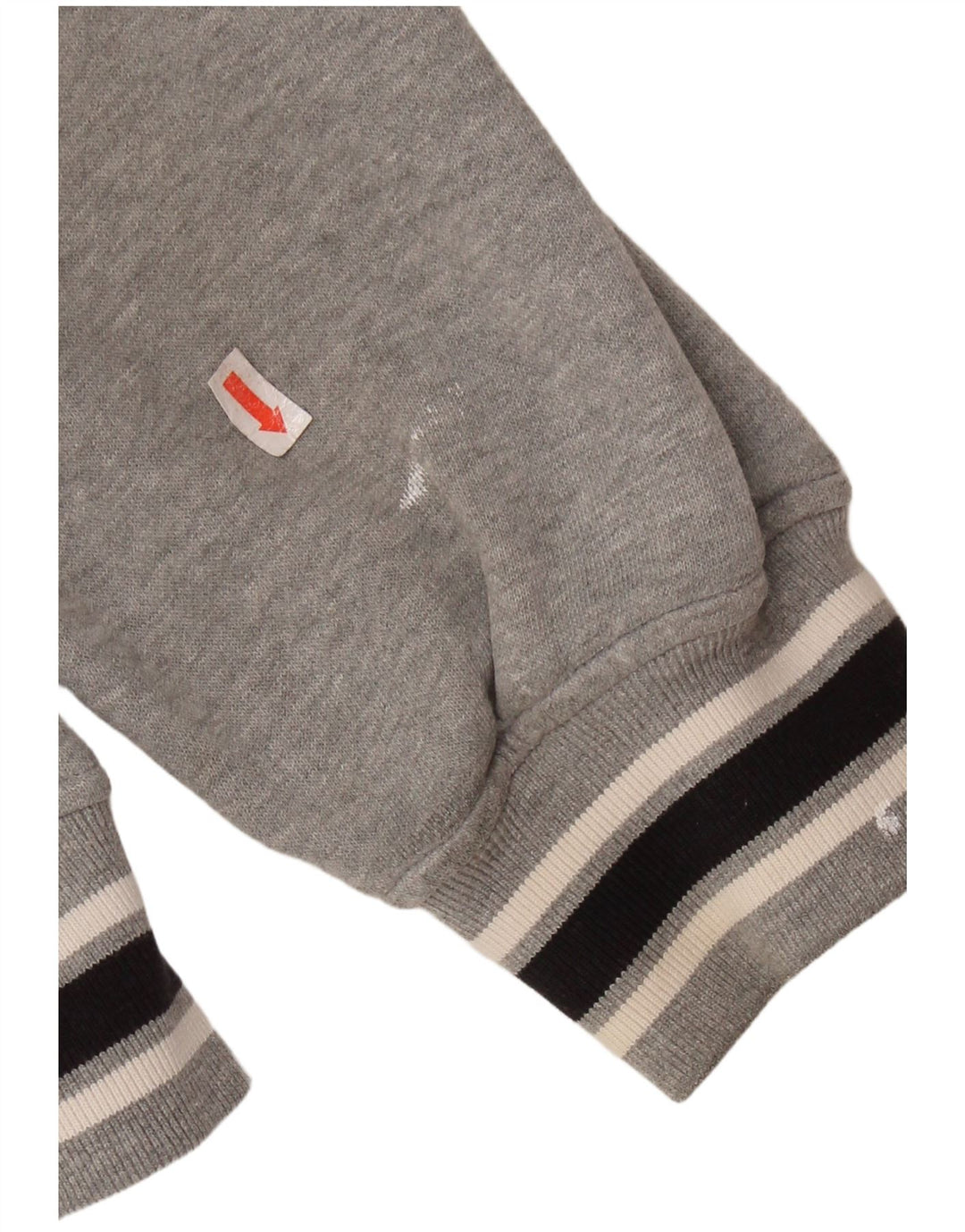 MAJESTIC Felpa con cappuccio e zip da donna dei New York Yankees UK 14 Grigio medio