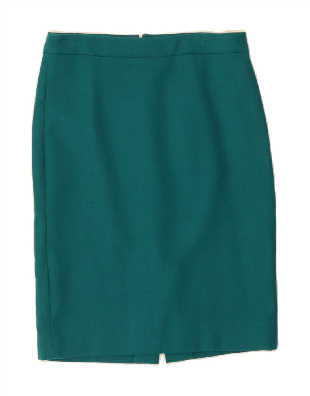 J. CREW Womens Pencil Skirt US 2 XS W28 Green Polyester Vintage J. Crew and Second-Hand J. Crew from Messina Hembry 
